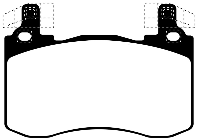 EBC 2019+ Genesis G70 2.0T Bluestuff Front Brake Pads - Image 2