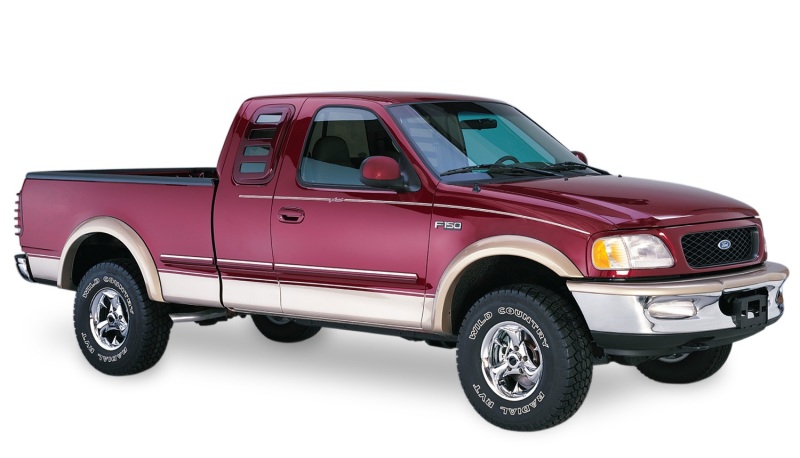 Bushwacker 97-03 Ford F-150 Styleside Extend-A-Fender Style Flares 2pc 96.0/78.0in Bed - Black - Image 3