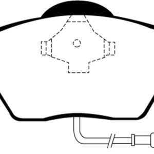 EBC 99-05 Volkswagen Beetle 1.8 Turbo Greenstuff Front Brake Pads