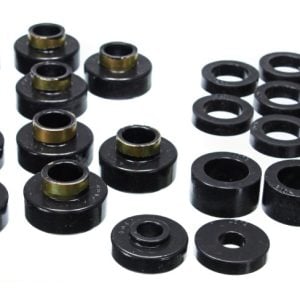 Energy Suspension CJ5-7 Body Mounts - Black