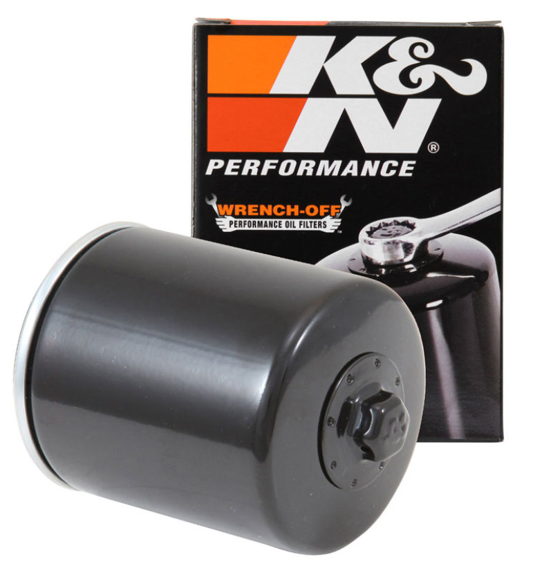 K&N Harley-Davidson / Buell 3in OD x 4.063in H Black Oil Filter - Image 4