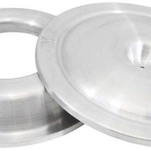 K&N 16in Spun Aluminum Top & Bottom Plate