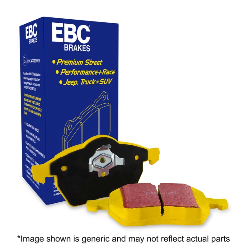 EBC 2022+ Subaru WRX 2.4T Yellowstuff Front Brake Pads - Image 6