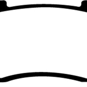 EBC 98-99 Ford F150 4.2 (2WD) (Rear Wheel ABS) Greenstuff Front Brake Pads