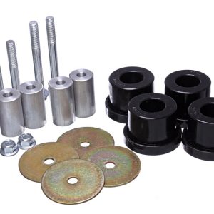 Energy Suspension 2015 Ford Mustang (Exc Cobra) Black Differential Mount Bushing Set