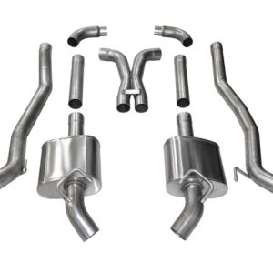 Corsa 2011-2013 Chevrolet Camaro SS 6.2L V8 Manual Xtreme 3in Cat-Back (No Tips Uses Factory Bezels)