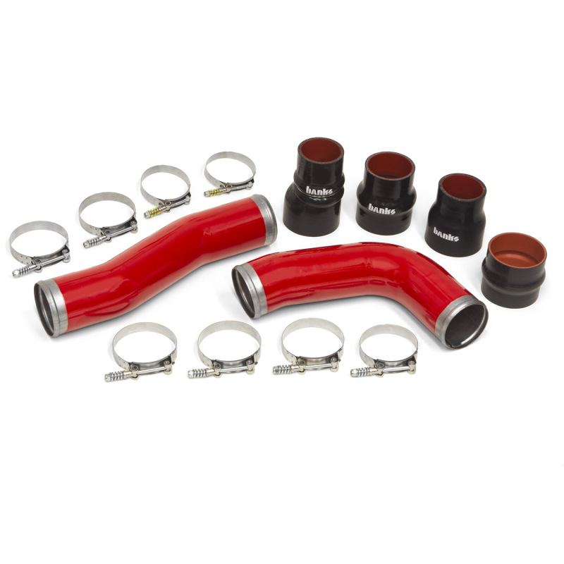 Banks Power 10-12 Ram 6.7L Diesel OEM Replacement Cold Boost Tubes - Red - Image 2