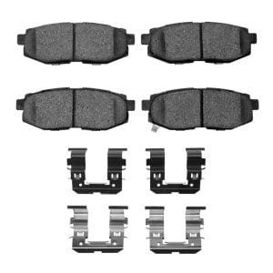 DFC 06-25 Scion FR-S Rear Active Performance Pads and Hardware Kit