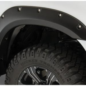 Bushwacker 07-13 Toyota Tundra Pocket Style Flares 2pc - Black