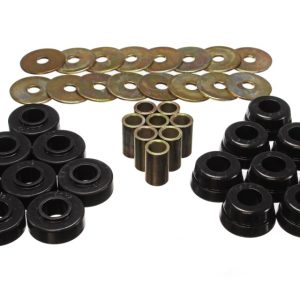 Energy Suspension GM Body Mount Set W/Hardware - Black