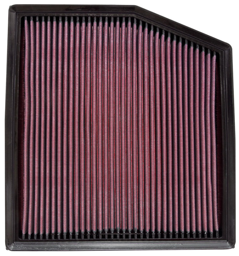 K&N 10-12 BMW 135i/335i/335i XDrive/X1 35i 3.0L L6 (E90) Replacement Air Filter - Image 2