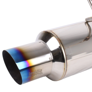 Invidia 2022+ Subaru WRX Single N1 Titanium Burnt Tip Cat-back Exhaust