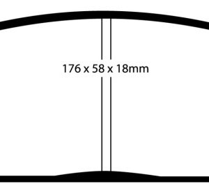 EBC 05-10 Jeep Commander 3.7 Greenstuff Front Brake Pads