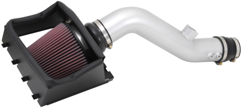 K&N 12-13 Ford F150 3.7L V6 Black High-Flow Performance Intake - Image 3