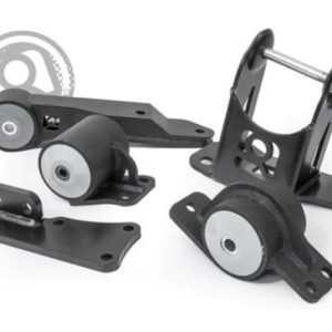 Innovative 00-07 Honda Insight K-Series Black Steel Mounts 75A Bushings (K20 Engine and Trans)