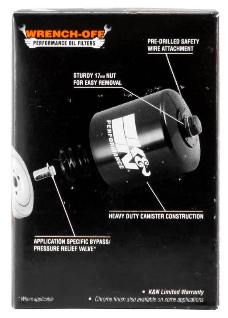 K&N 01-12 Yamaha FJR 1300/1300A/1300AE/1300AS 2.688in OD x 3.813in H Oil Filter - Image 10
