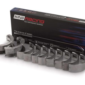 King Engine Bearings Ford 260CI/289CI/302 5.0L Windsor (0.010X Size) Main Bearing Set
