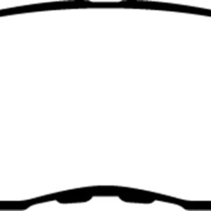 EBC 13-15 Acura ILX 1.5 Hybrid Redstuff Front Brake Pads