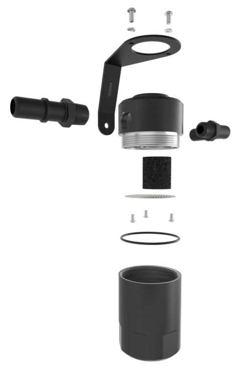 K&N 18-23 Ford Mustang GT 5.0L V8 (Gas) Catch Can Oil Separator - Image 9