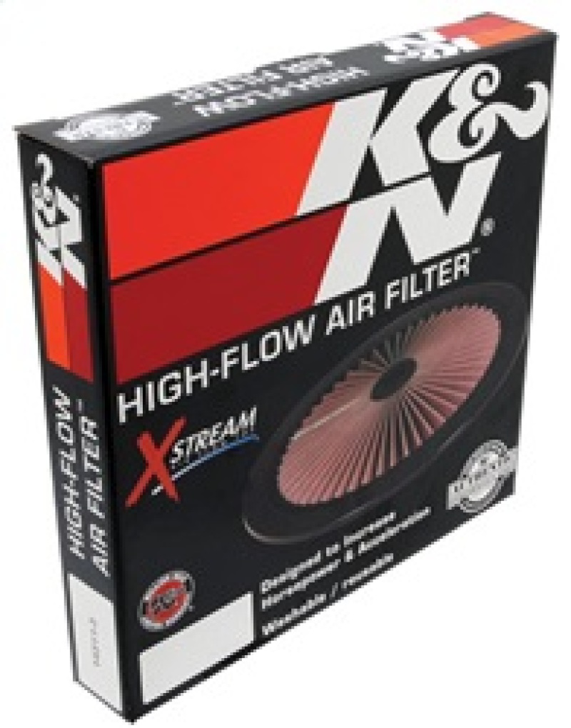 K&N X-Stream Top Filter Only 11in - Black - Image 8