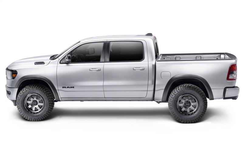 Bushwacker 19-22 Ram 1500 (Excl. Rebel/TRX) 67.4 & 76.3in Bed Extend-A-Fender Flares 4pc - Smth Blk - Image 4