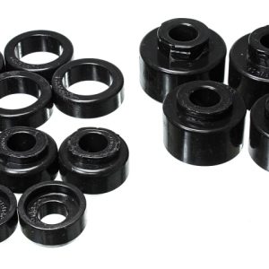 Energy Suspension 2005-07 Ford F-250/F-350 SD 2/4WD Reg Cab Body Mount Set - Black