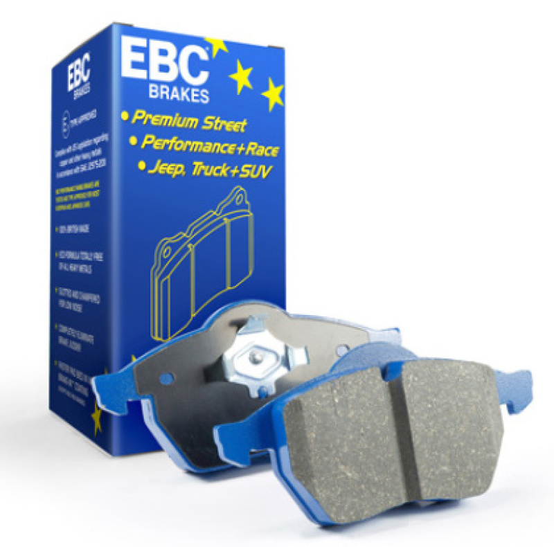 EBC 2016+ Mazda Miata MX-5 / 17-20 Fiat 124 Spider Bluestuff Front Brake Pads - Image 2
