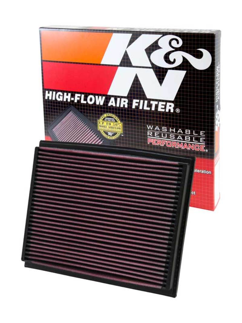 K&N 01-09 Audi A4/RS4/S4 Drop In Air Filter - Image 6
