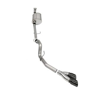 Corsa 2021-2025 Ford F-150 SuperCab/6.5in Bed 5.0L V8 Sport Cat-Back Single Side Exit-Black PVD