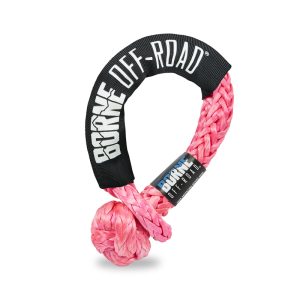 Borne Off-Road 7/16in X 20in Soft Shackle Hot Pink