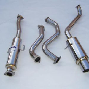 Invidia 88-91 CRX EF8 60mm (101mm tip) N1 Cat-back Exhaust