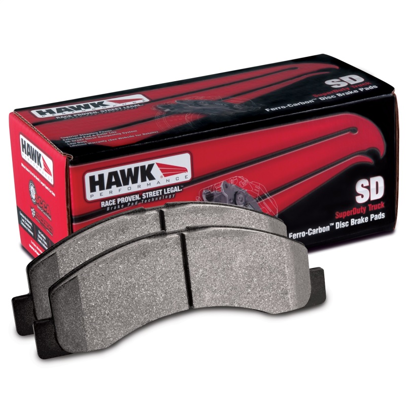 Hawk 05-11 Ford F250/F350 / 2011 Ford F550 Super Duty Street Front Brake Pads - Image 7