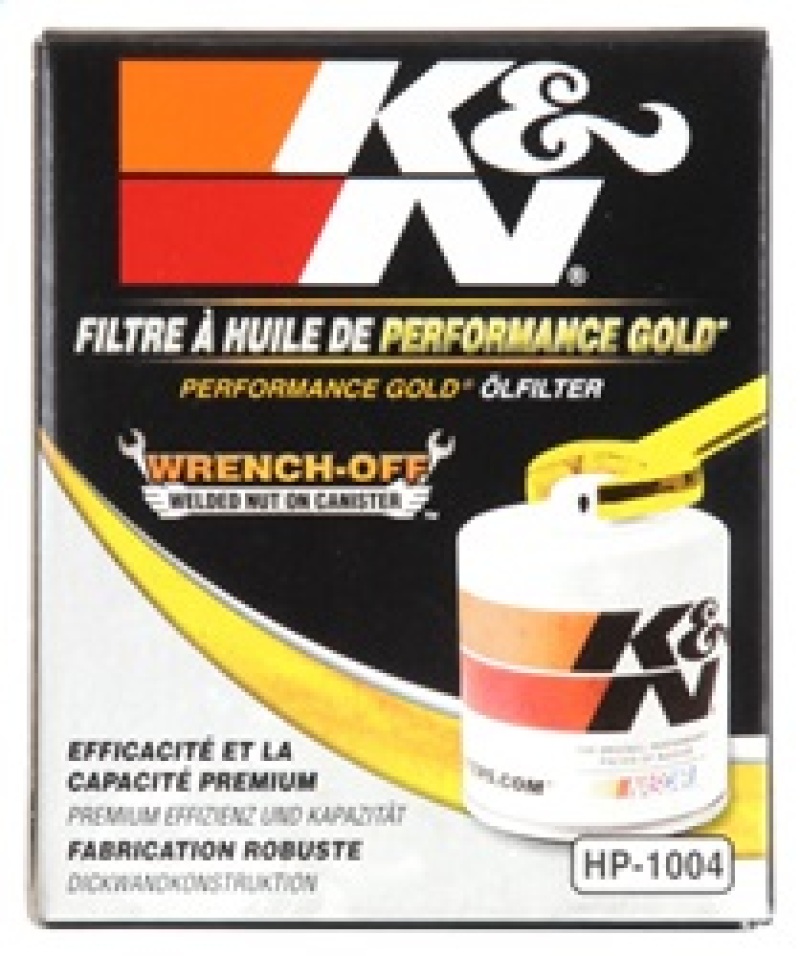 K&N Universal Performance Gold Oil Filter - Image 9