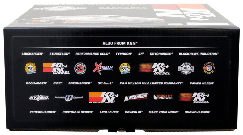 K&N Replacement Drop In Air Filter - 14in OD / 12in ID / 5in H w/Inner Wire - Image 4
