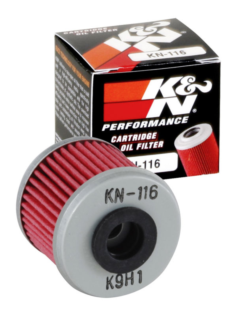 K&N Honda/Husqvarna 1.625in OD x .438in ID x 1.406in H Oil Filter - Image 5