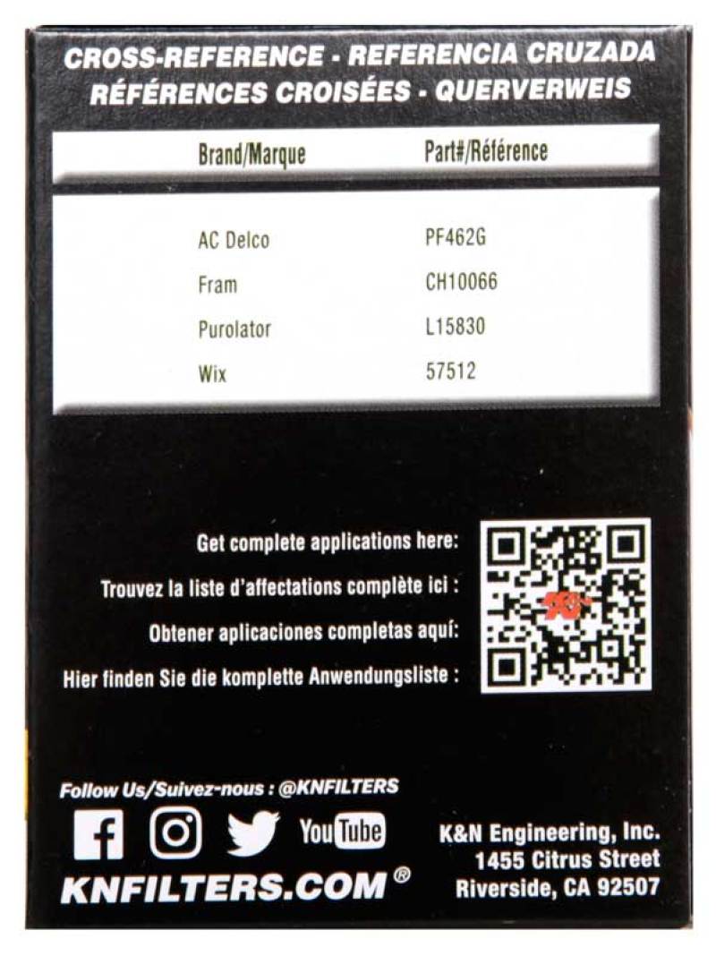 K&N Performance Oil Filter for 07-15 Mini Cooper L4-1.6L - Image 8