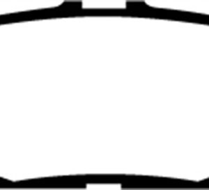 EBC 93-97 Lexus GS300 3.0 Greenstuff Rear Brake Pads