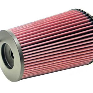 K&N Universal Filter Round Tapered 4in FlangeID / 6.625in Base OD / 5.25in Top OD / 9.5in Height