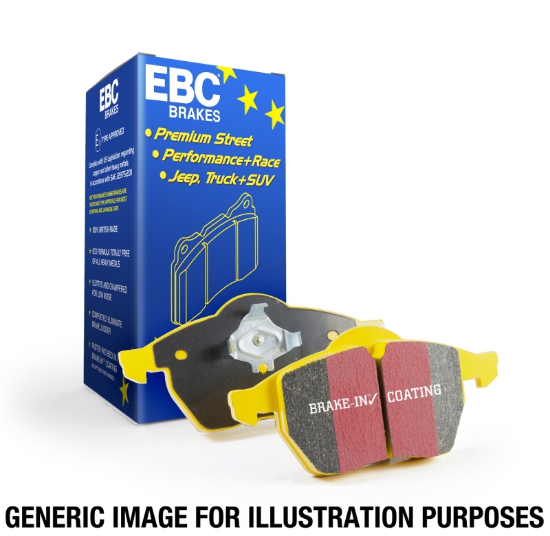 EBC 15+ Ford F150 2.7 Twin Turbo (2WD) Yellowstuff Front Brake Pads - Image 6