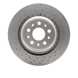 DFC 14-22 Maserati Quattroporte Rear Drilled Hi-Carbon Alloy Geomet Coated Rotor