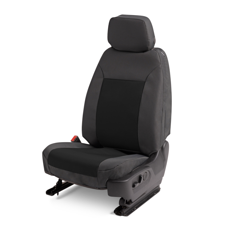 Covercraft 19-24 Chevrolet Silverado Endura PrecisionFitSecond Row Seat Covers - Charcoal/Blk - Image 9