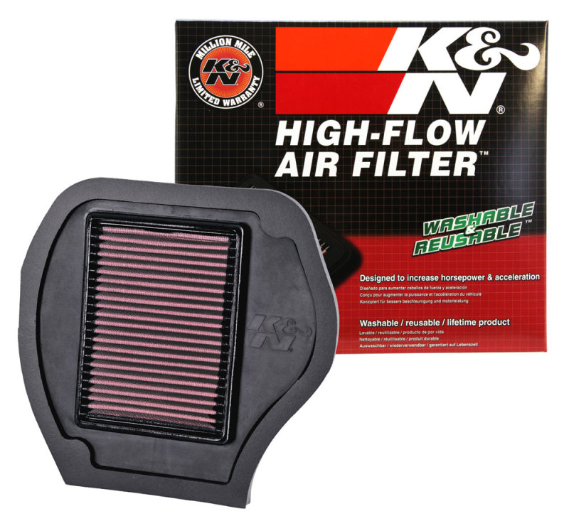 K&N 07-09 Yamaha YFM700F Grizzly FI Auto 4x4 Replacement Air Filter - Image 3
