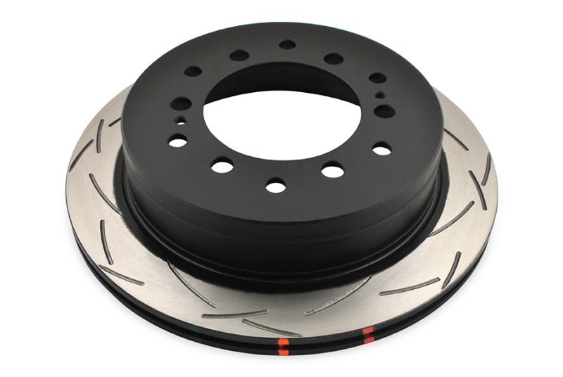 DBA 10+ Toyota 4Runner/FJ Cruiser Rear Slotted 4000 Series Rotor - Image 6