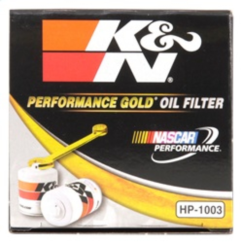 K&N 03-09 Scion tC / 00-05 Celica GT/GT-S Performance Gold Oil Filter - Image 8