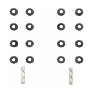 Fel-Pro 04-09 Honda S2000/93-97 Civic Del Sol/12-15 Civic Engine Valve Stem Oil Seal Set