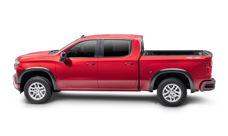Bushwacker 19-21 Chevrolet Silverado 1500 OE-Style 4PC Fender Flares Black Smooth - Image 4