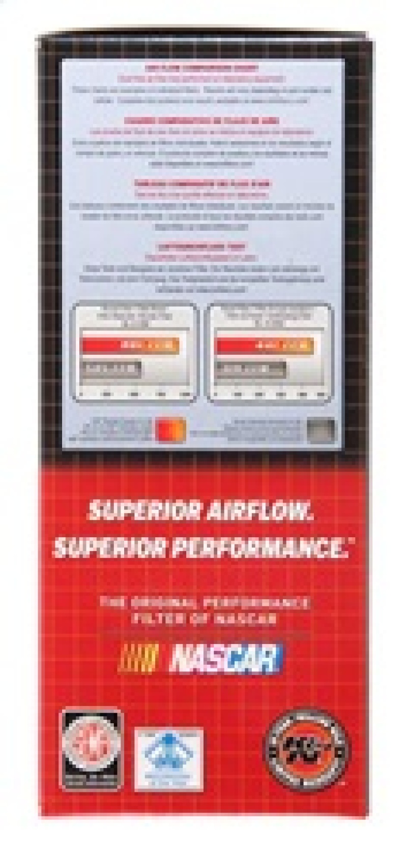 K&N Replacement Air Filter AIR FILTER, CHEV CAMARO 2.8L 1985-89, 5.0L 1985-92, 5.7L 1987-92 - Image 10