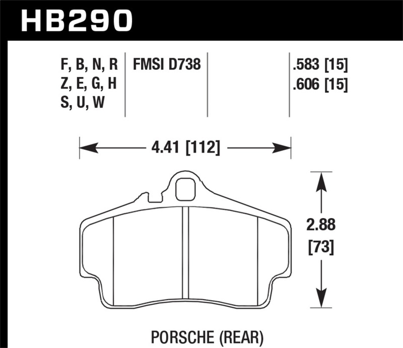 Hawk HP+ Street Brake Pads - Image 5