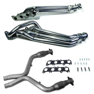 BBK 16-20 Ford Mustang GT350 3in High Flow Catted Pipe Kit (For 1856/18560/18565)