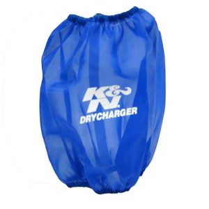 K&N Drycharger Wrap Blue Custom 7.5in H